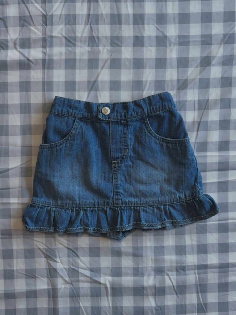 Old Navy Toddler 2T Blue Denim Skort
